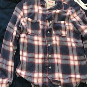 Purple and pink flannel